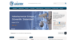 Desktop Screenshot of gigstek.com